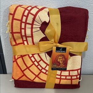 Disney Parks Lion King 30th Anniversary Throw Blanket